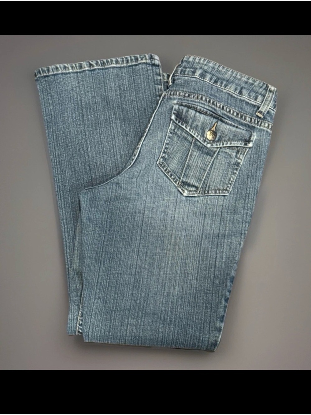 Vintage Harley-Davidson Jeans Womens 6 Petite Y2K Embroidered - Picture 3 of 7